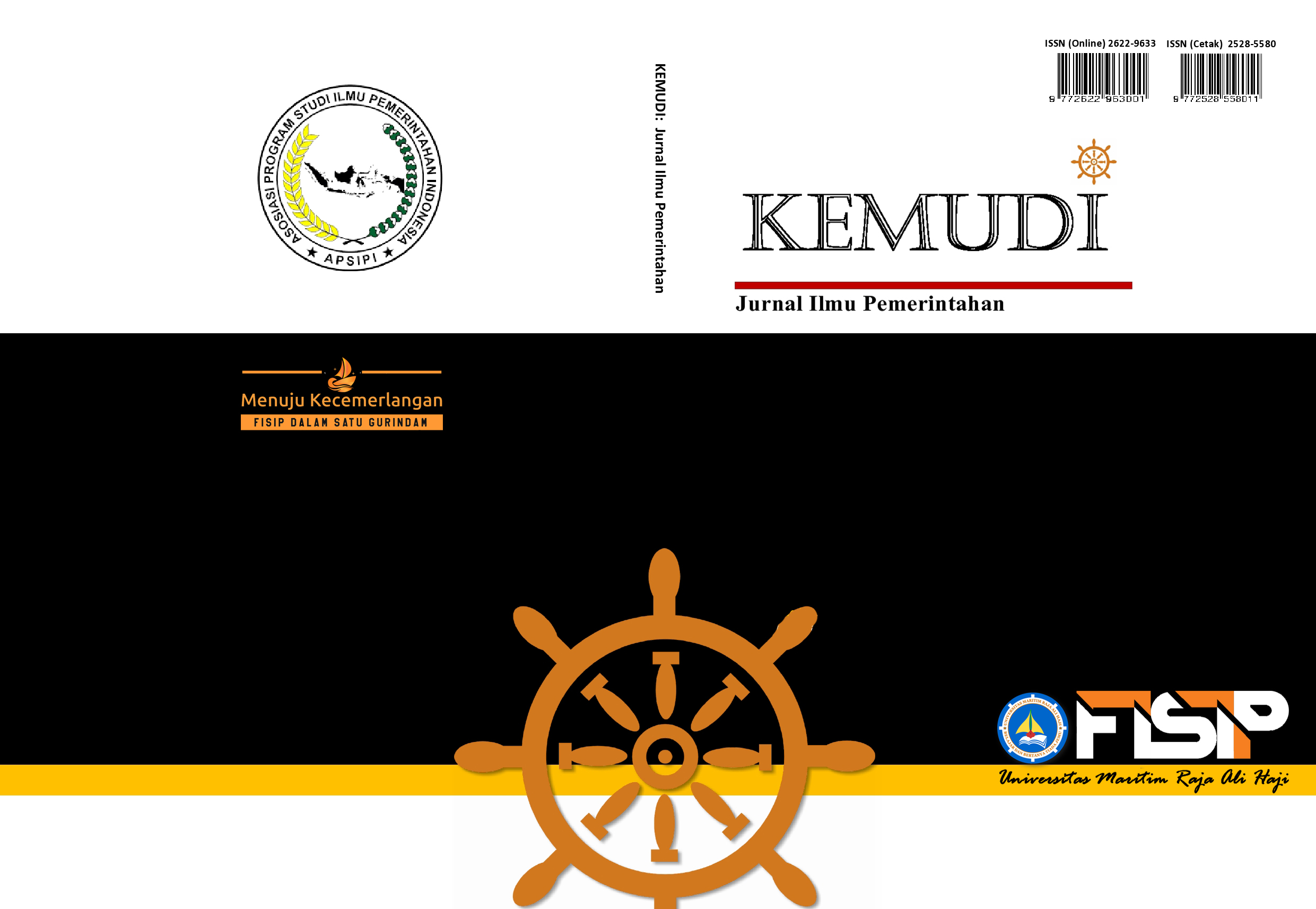 					View Vol. 4 No. 1 (2019): Kemudi: Jurnal Ilmu Pemerintahan
				