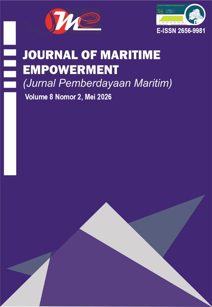 					View Vol. 8 No. 2 (2026): Journal of Maritime Empowerment
				