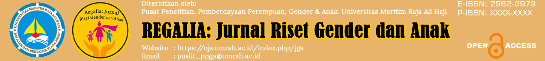 Regalia: Jurnal Riset Gender dan Anak