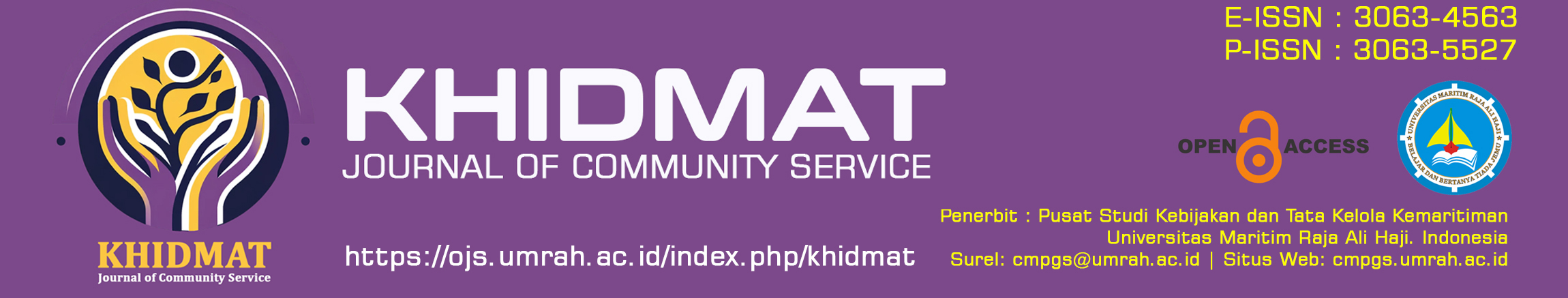 KHIDMAT: JOURNAL OF COMMUNITY SERVICE